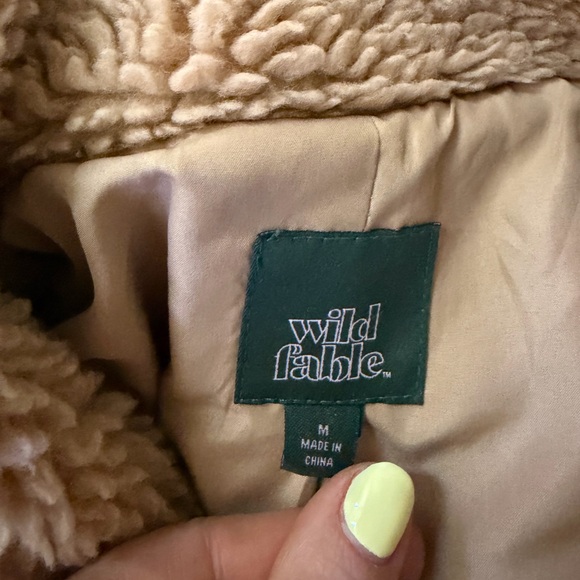Wild Fable Tan Teddy Jacket - Picture 7 of 10